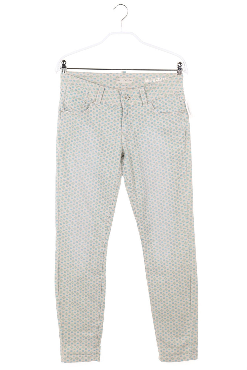 Marc O´Polo - Cropped-Skinny-Jeans mit Print - W27