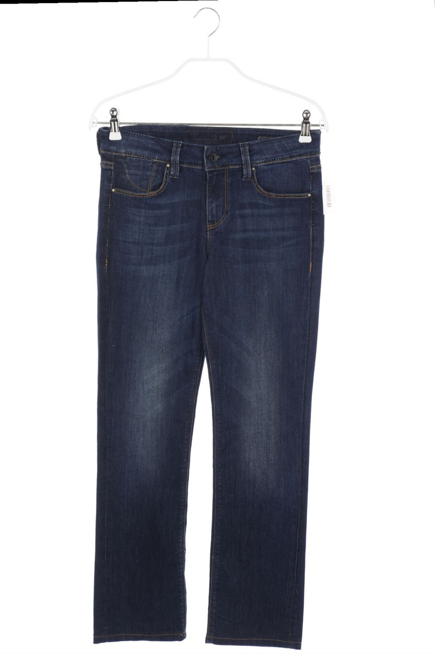 GUESS - straight cut used look jeans with Rhinestones - W28