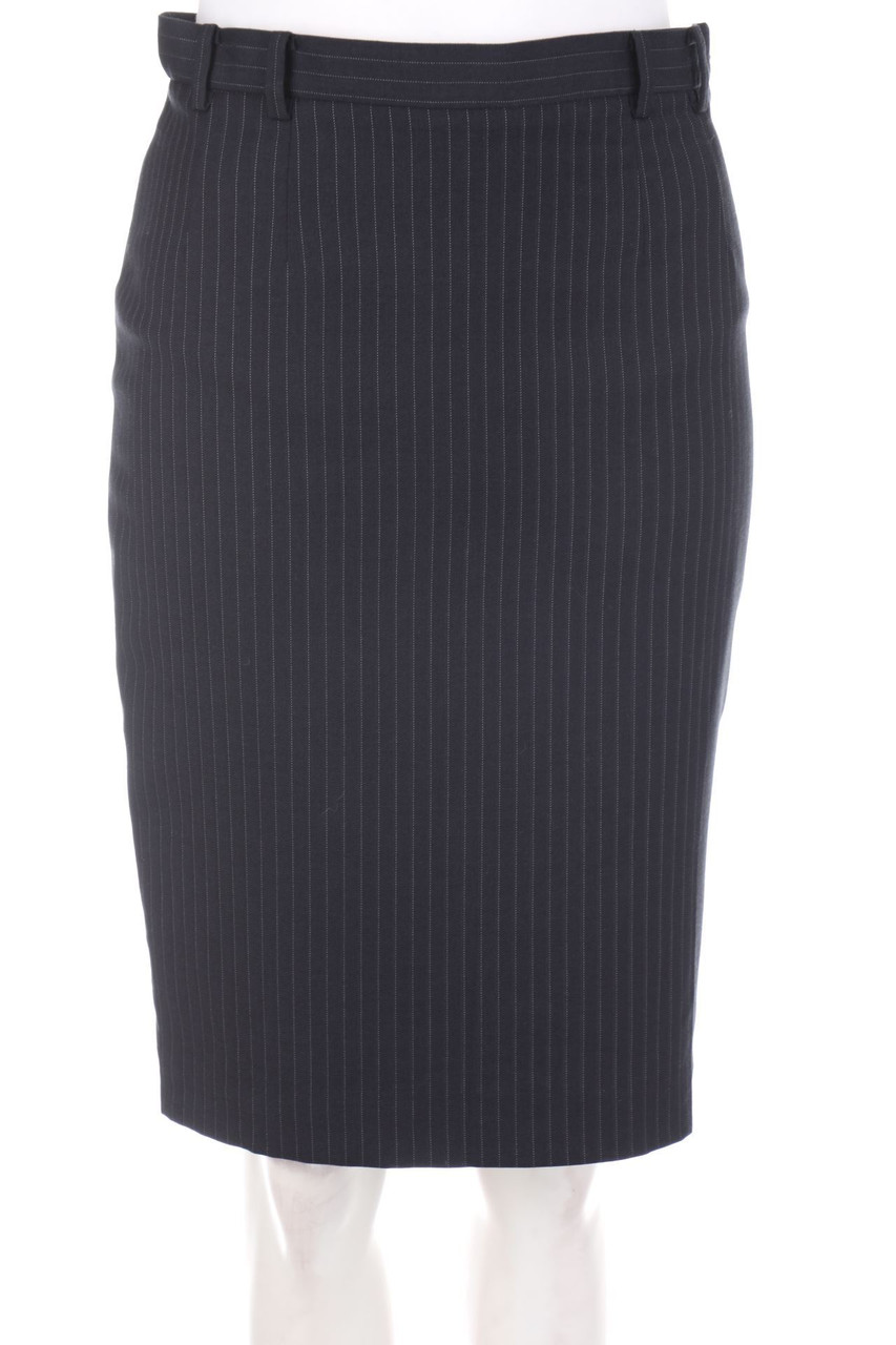 MANGO SUIT - Business-Skirt with Pinstripes - D 36