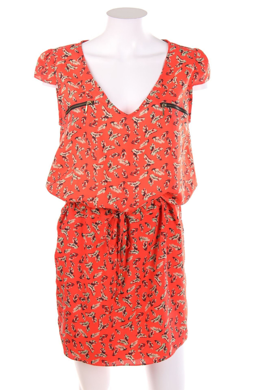 KOOKAI - Kurzarm-Kleid mit Print - D 36