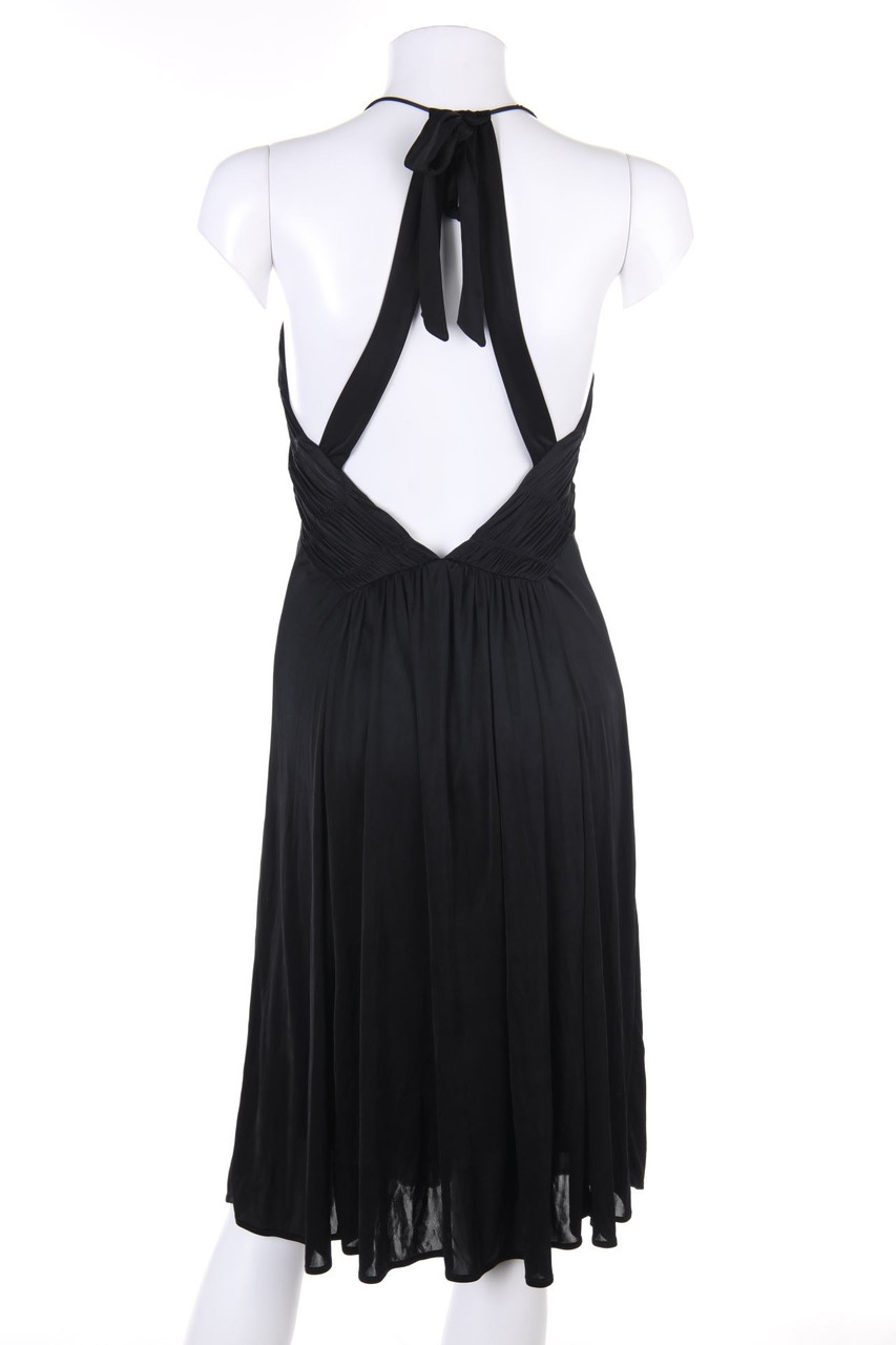 MANGO SUIT - Neckholder-Kleid mit Raffungen - S