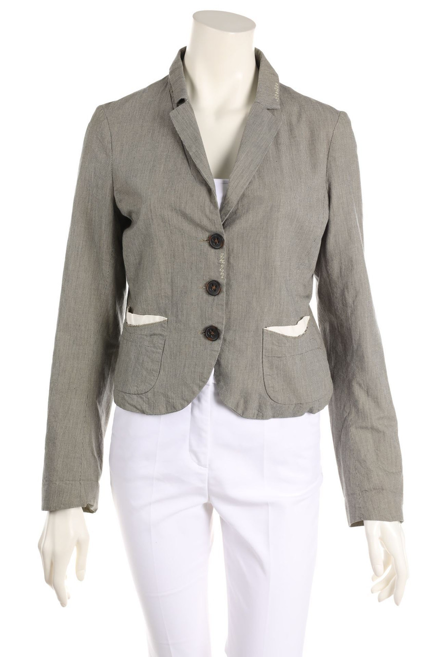 IKKS - Blazer, Cotton with Patch Pockets - D 38