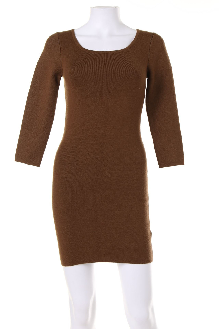 zebra - Clean Chic Knit Dress with Viscose - M