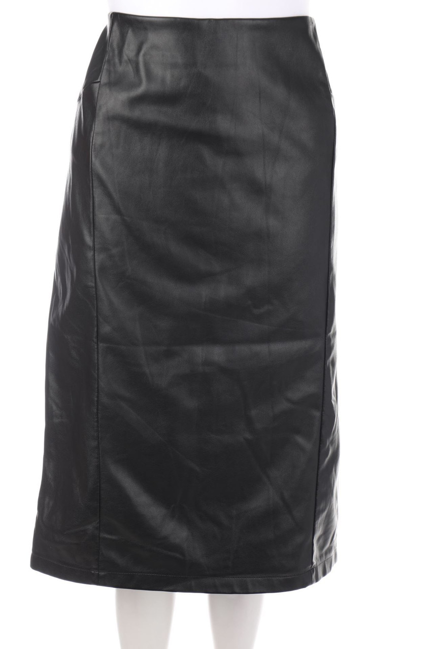 Night by Chicorée - Faux Leather Skirt - XL
