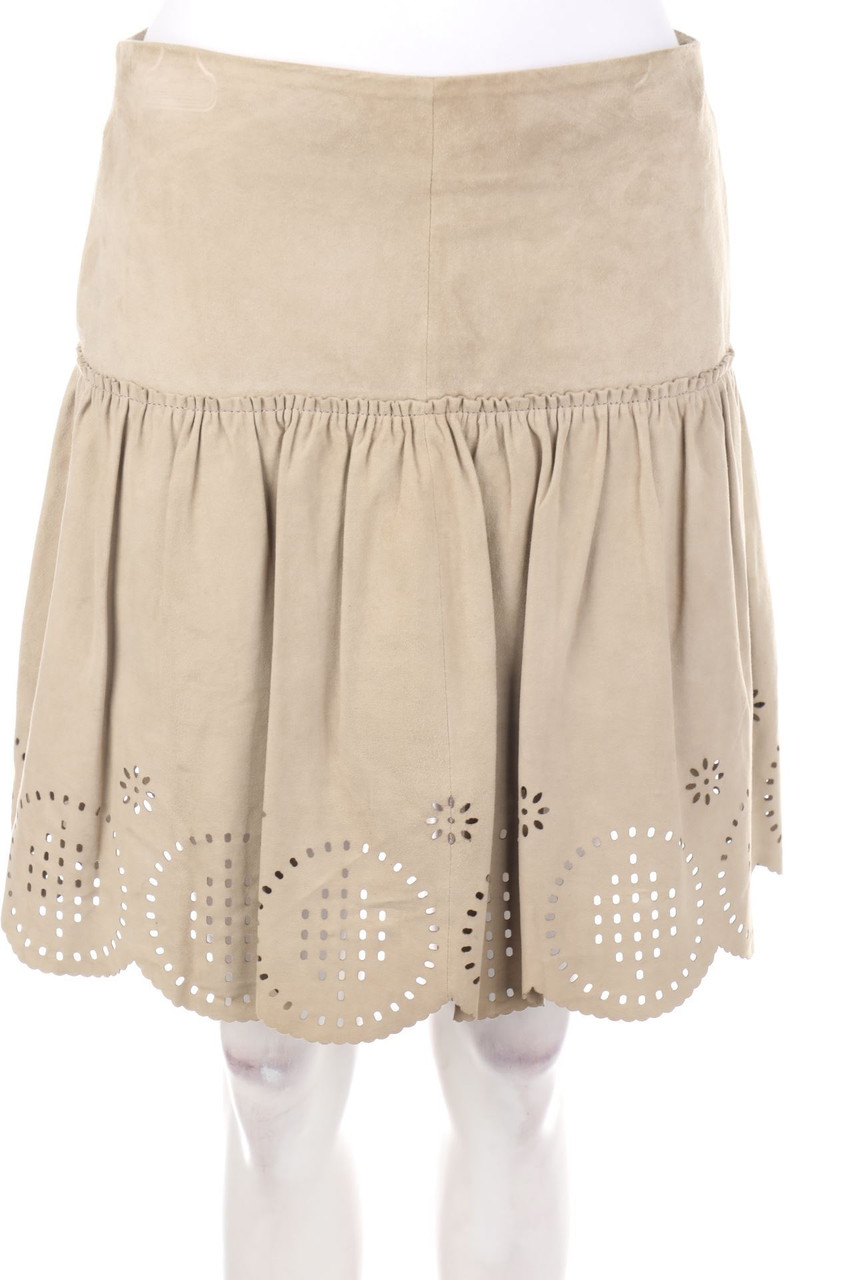 CAROLL - Lederrock mit Cut-outs - D 36