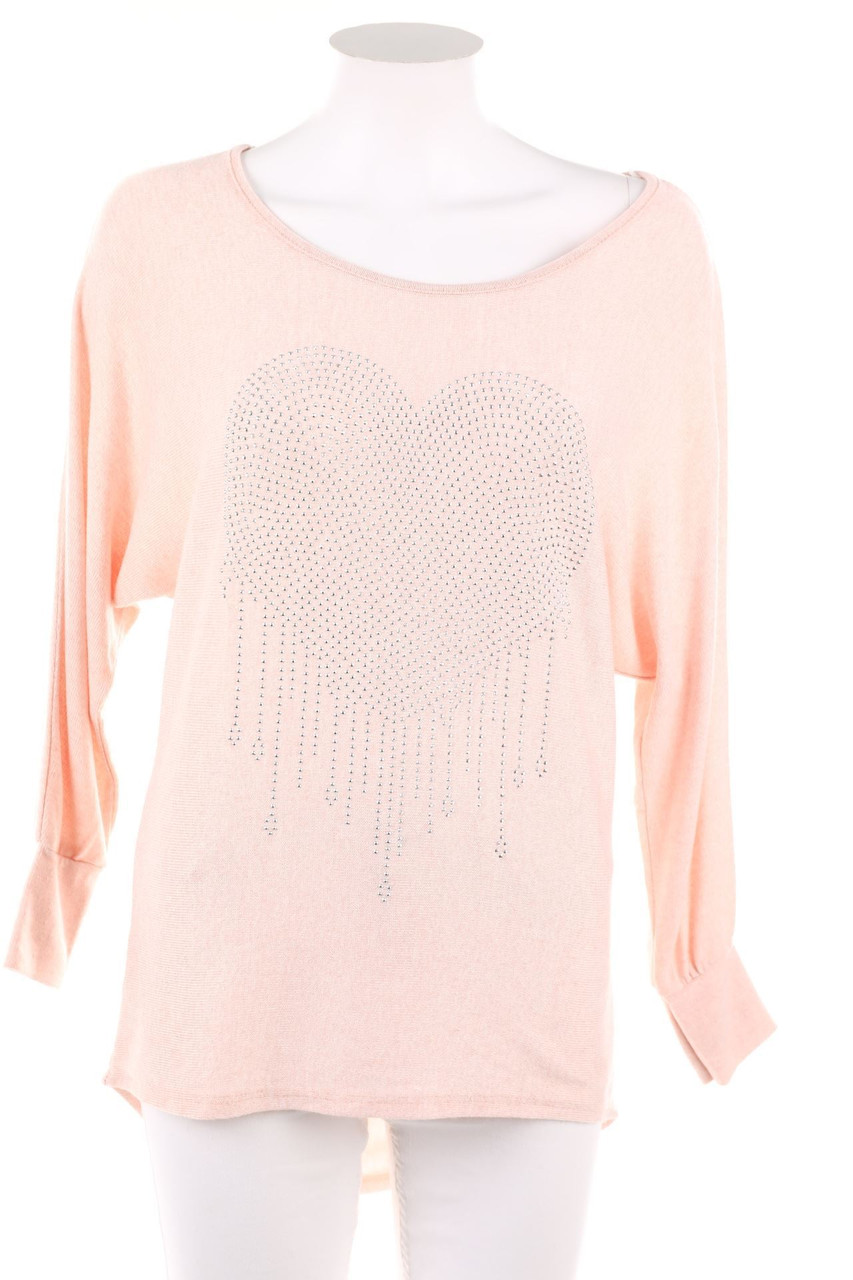 No Label - Batwing Shirt with Studs - D 40-42