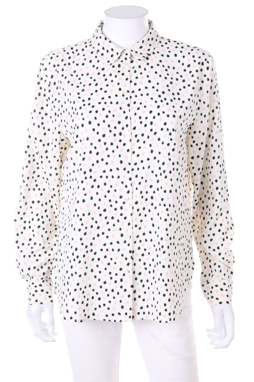 H&M - Bluse mit Punkten - D 40