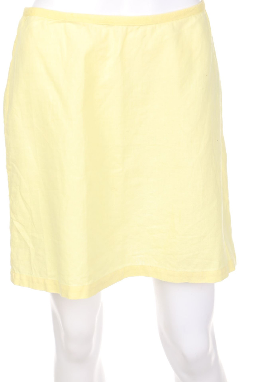 H&M Hennes - Rock in A-Linie mit Leinen - D 38