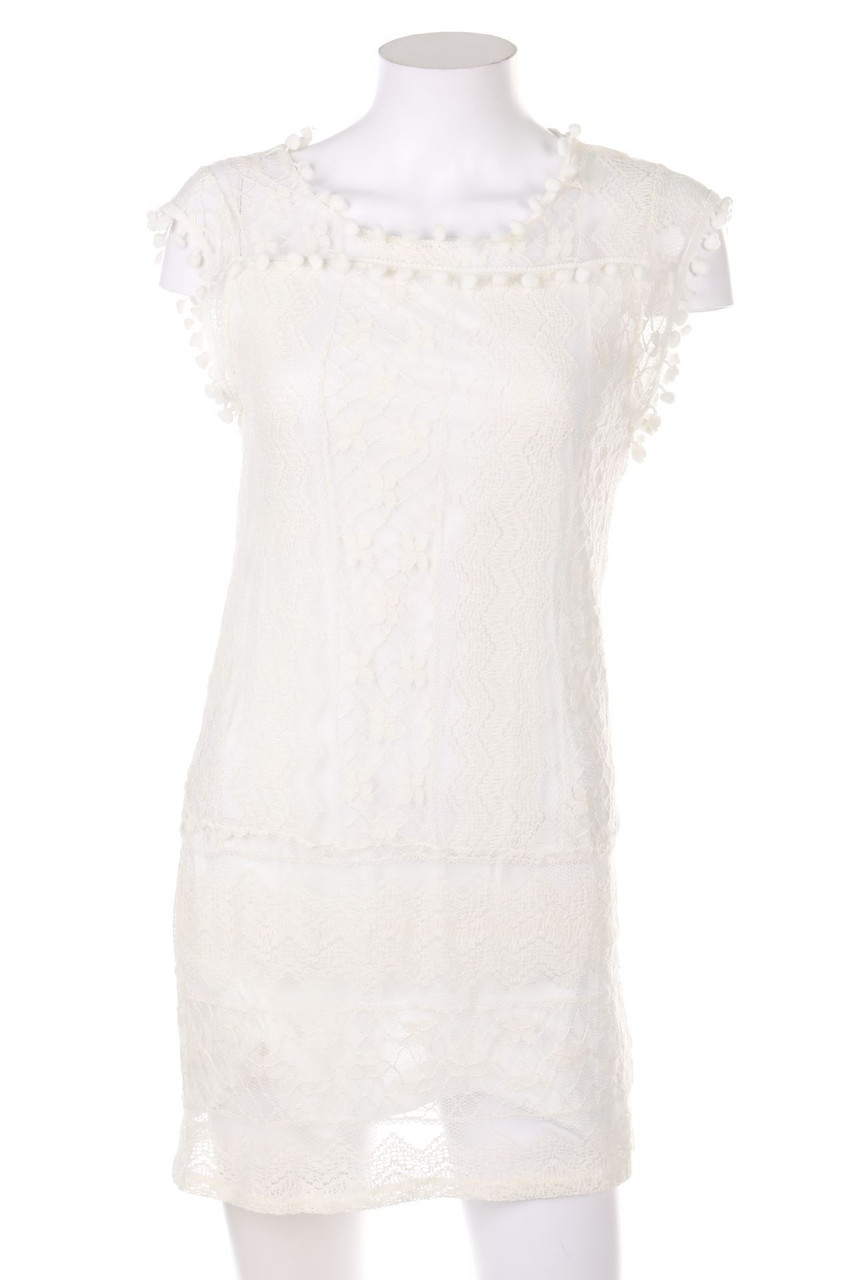 No Label - Mini-Lace Dress, Lace - M