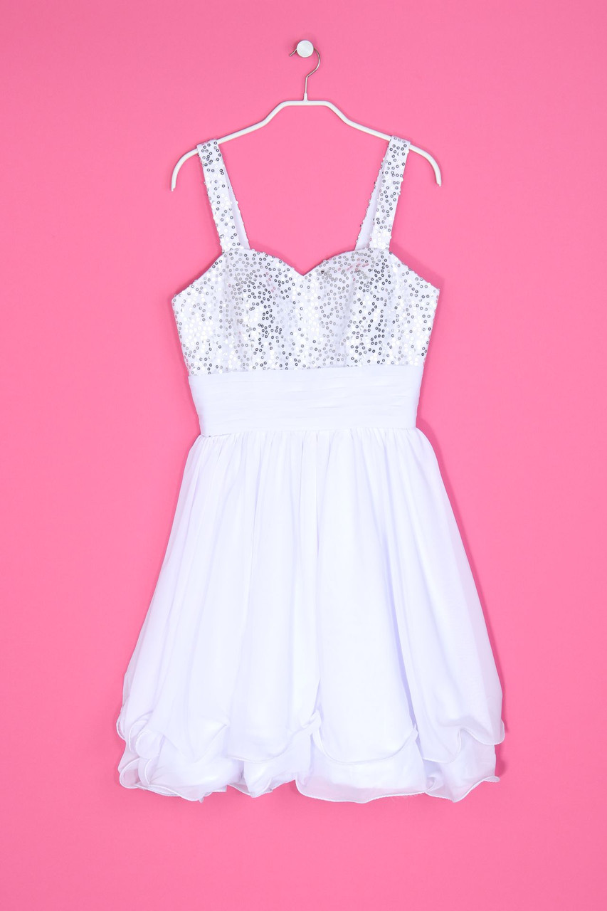 JJ´s HOUSE - Volants-dress with Sequins - D 36