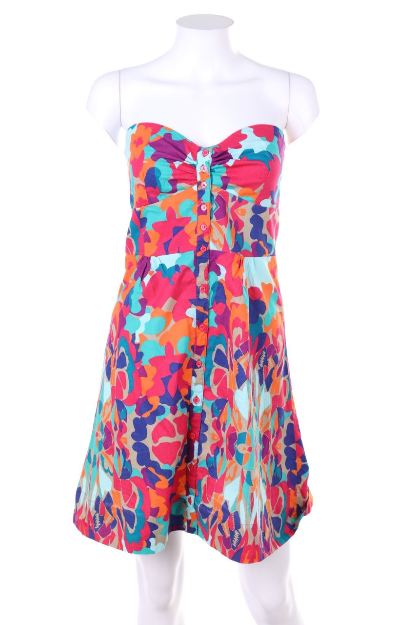 H&M - Bandeau-Kleid mit Raffungen - S