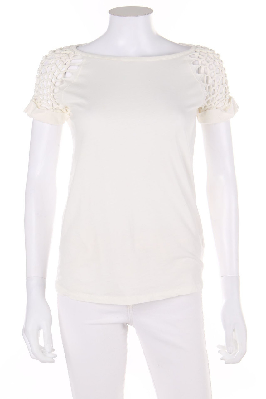 SISLEY - Shirt mit Cut-outs - XS