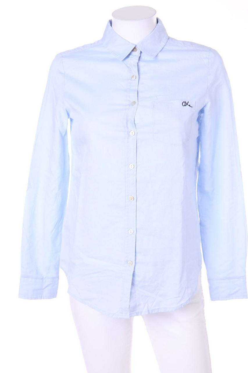 MANGO - Hemd-Bluse aus Baumwolle mit Stickereien - XS