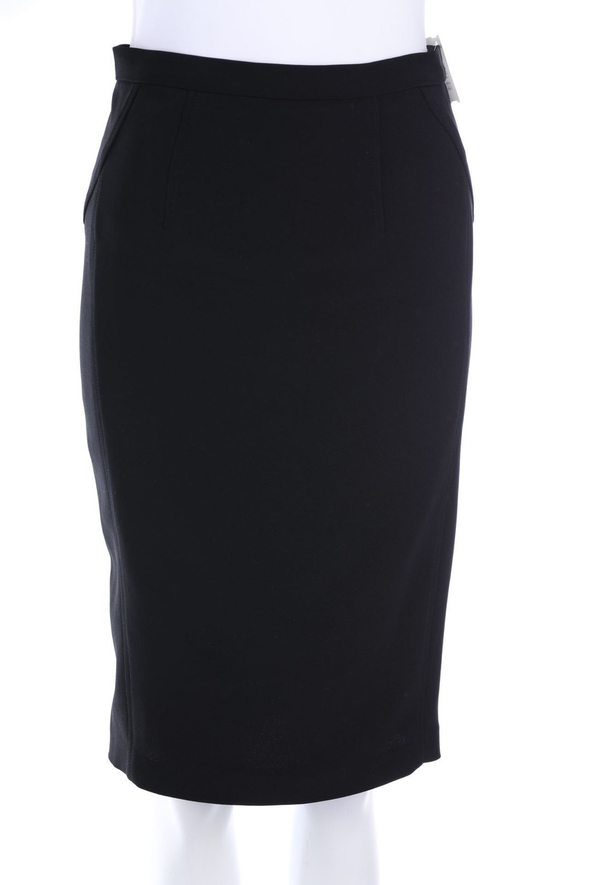D&G DOLCE & GABBANA - Pencil Skirt with Slit - D 36