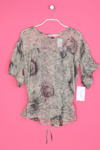 ZARA WOMAN - Seiden-Bluse - M