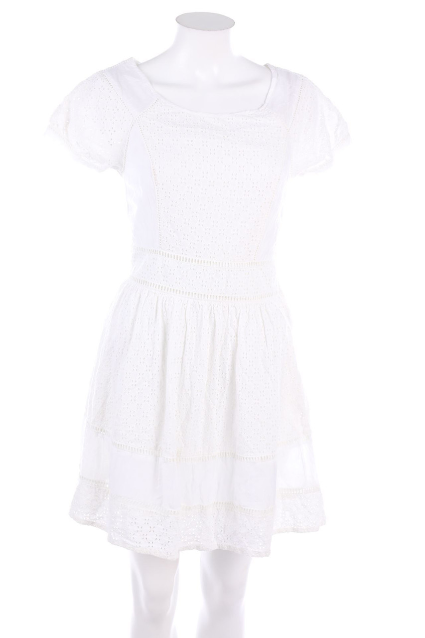 NAF NAF - Kleid mit Lochspitze - D 34