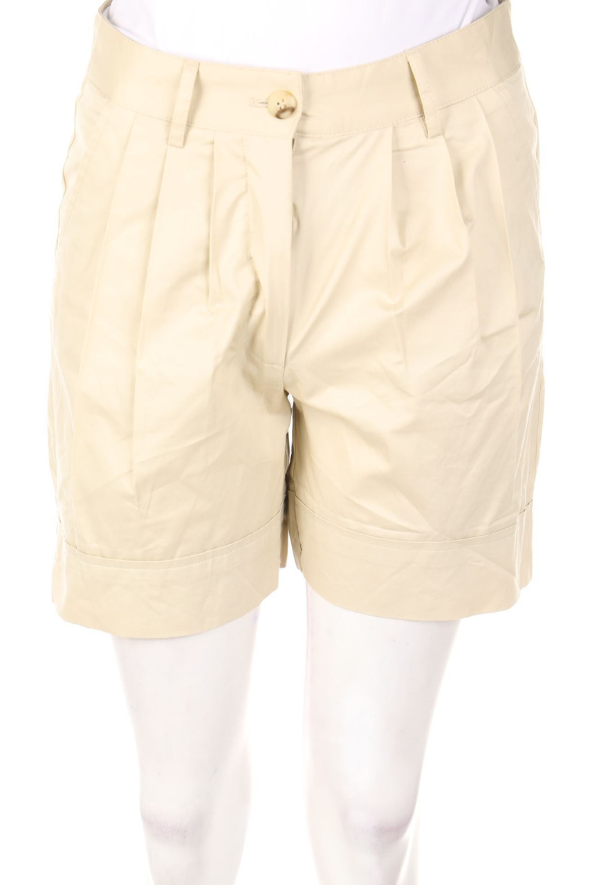 APART - Faux Leather Shorts, Cotton - D 32