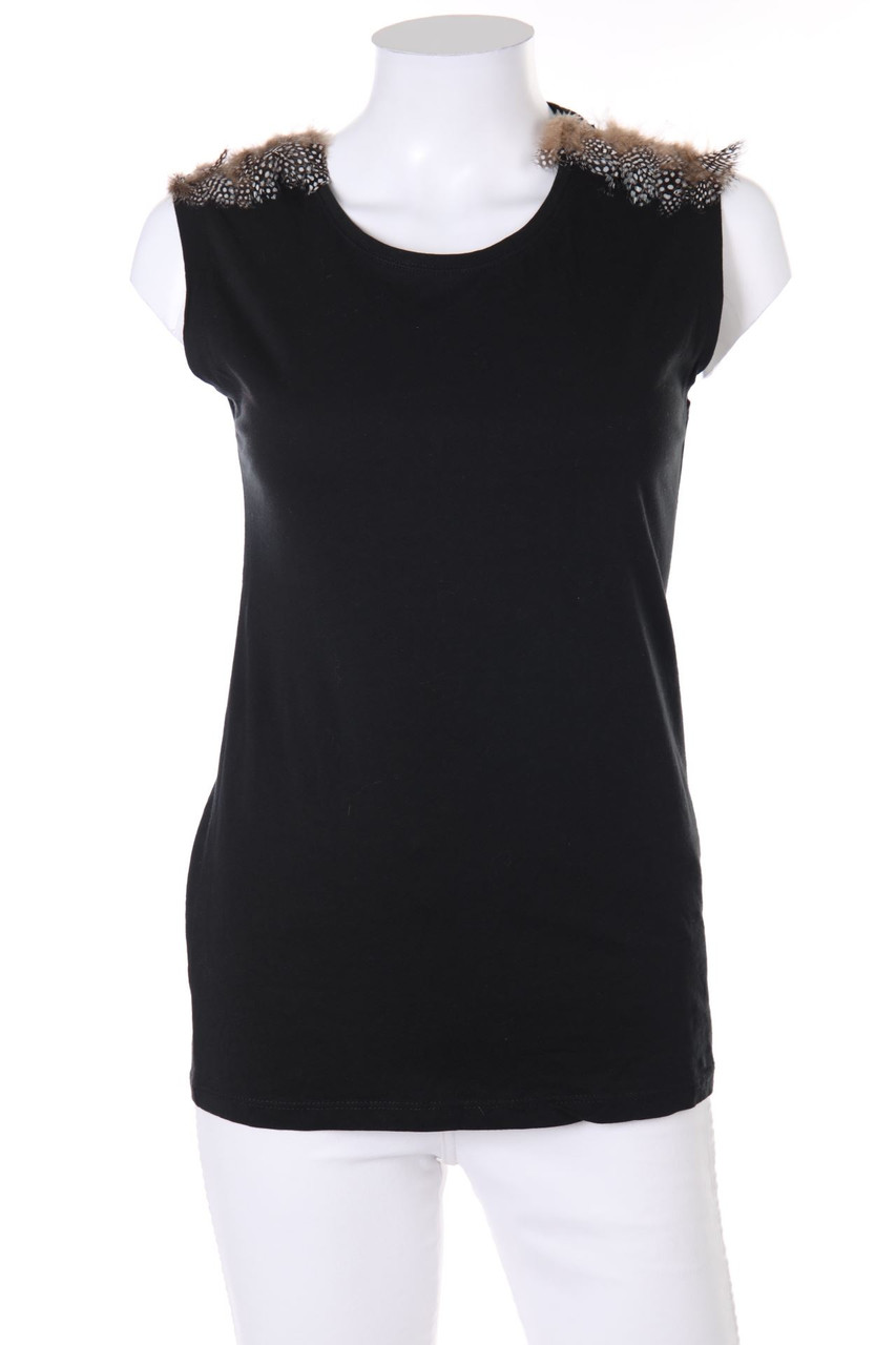 ZARA TRF - Top mit Applikationen - M