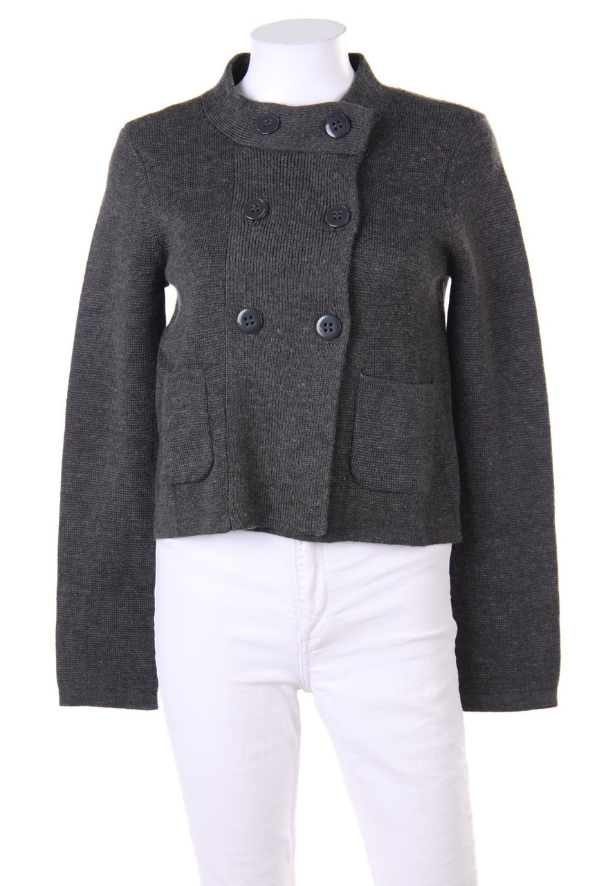 H&M - Strick-Jacke mit Wolle - S