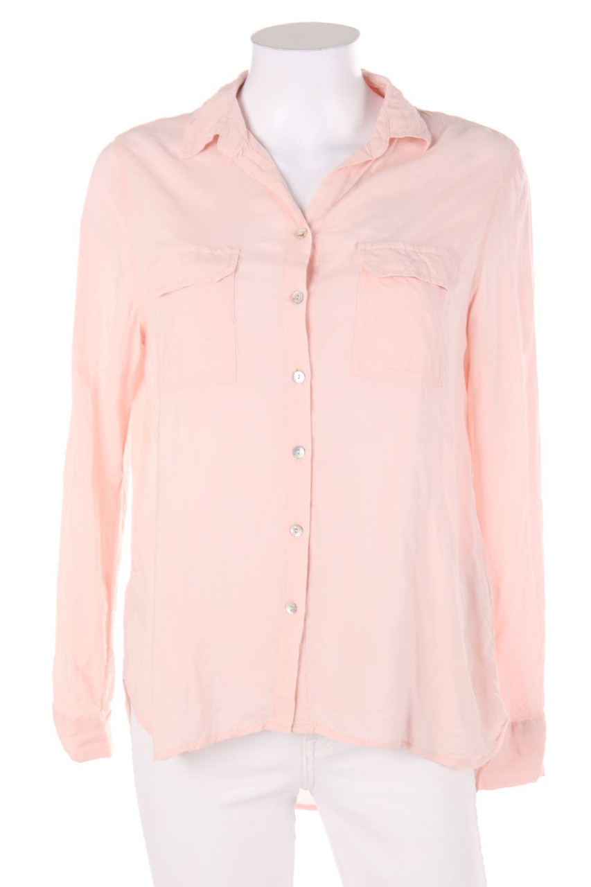 Chicorée - Shirt Blouse with French Cuff - S