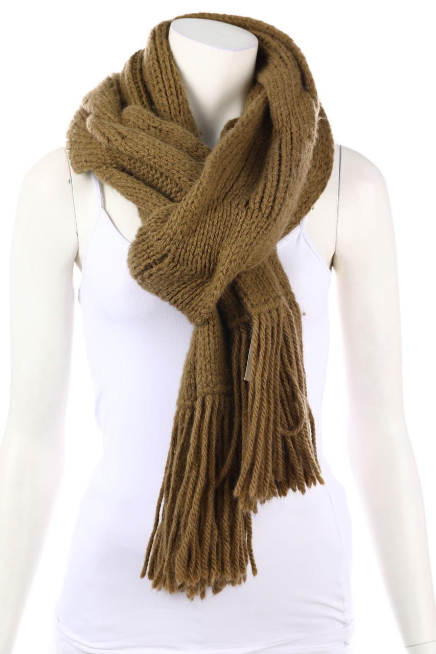 COMPTOIR DES COTONNIERS - Knit Scarf with Alpaca