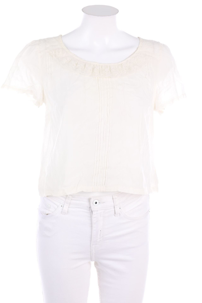 Cyrillus PARIS - Boho-Blouse with Lace - D 36