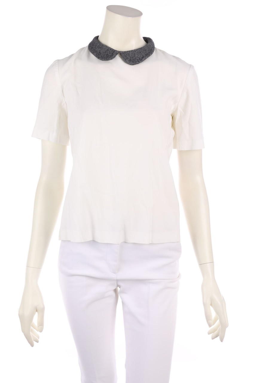 maje - Blouse with Peter Pan Collar - D 34