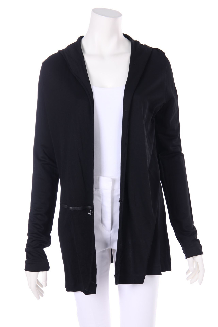 ´S Max Mara - Jersey-Cardigan mit Kapuze - XL