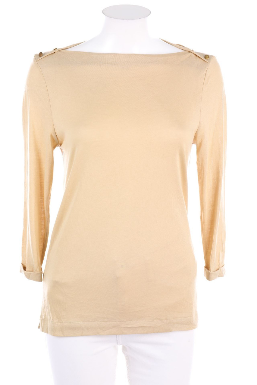 Massimo Dutti - Strick-Pullover mit 3/4-Ärmel - S