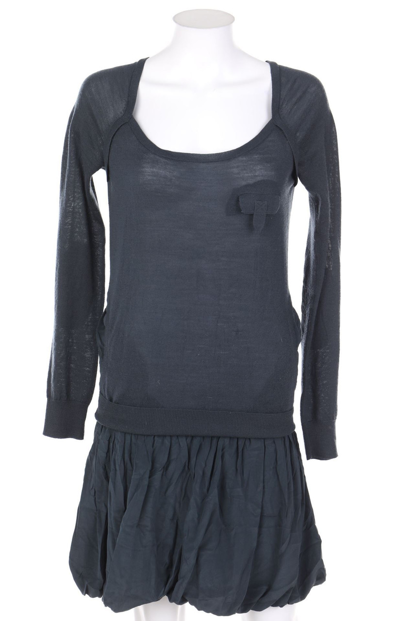 COMPTOIR DES COTONNIERS - Knit Dress with Elbow Patches - S