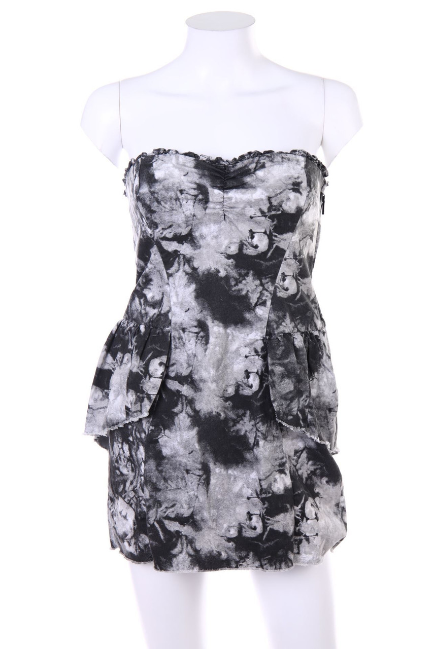 insight - Kleid aus Baumwolle mit Volants - D 38