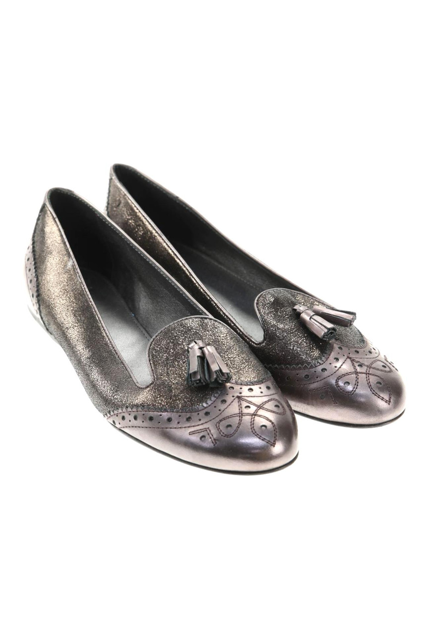 NAVYBOOT - Glitter-tassel loafers with Tassels