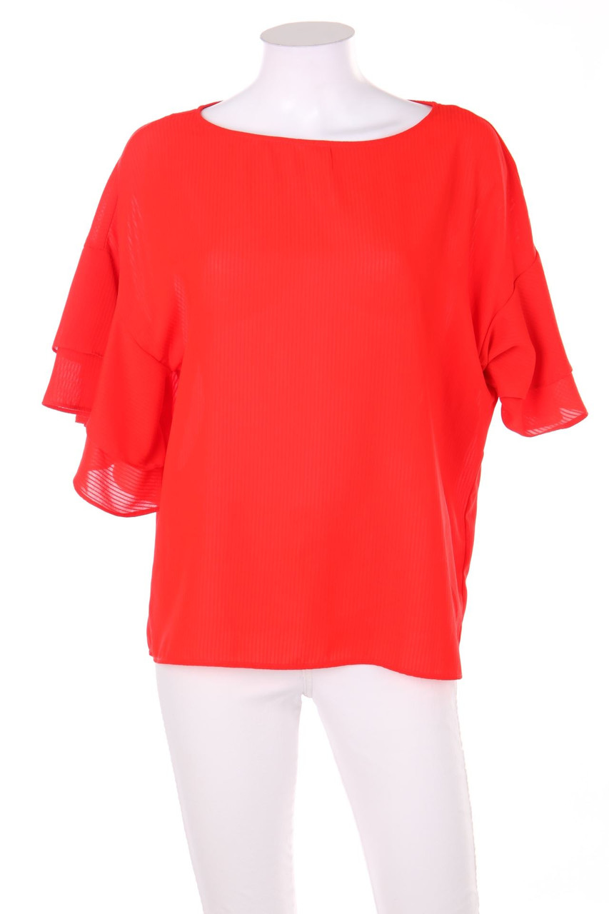 H&M - Volant-Bluse mit Streifen - D 38