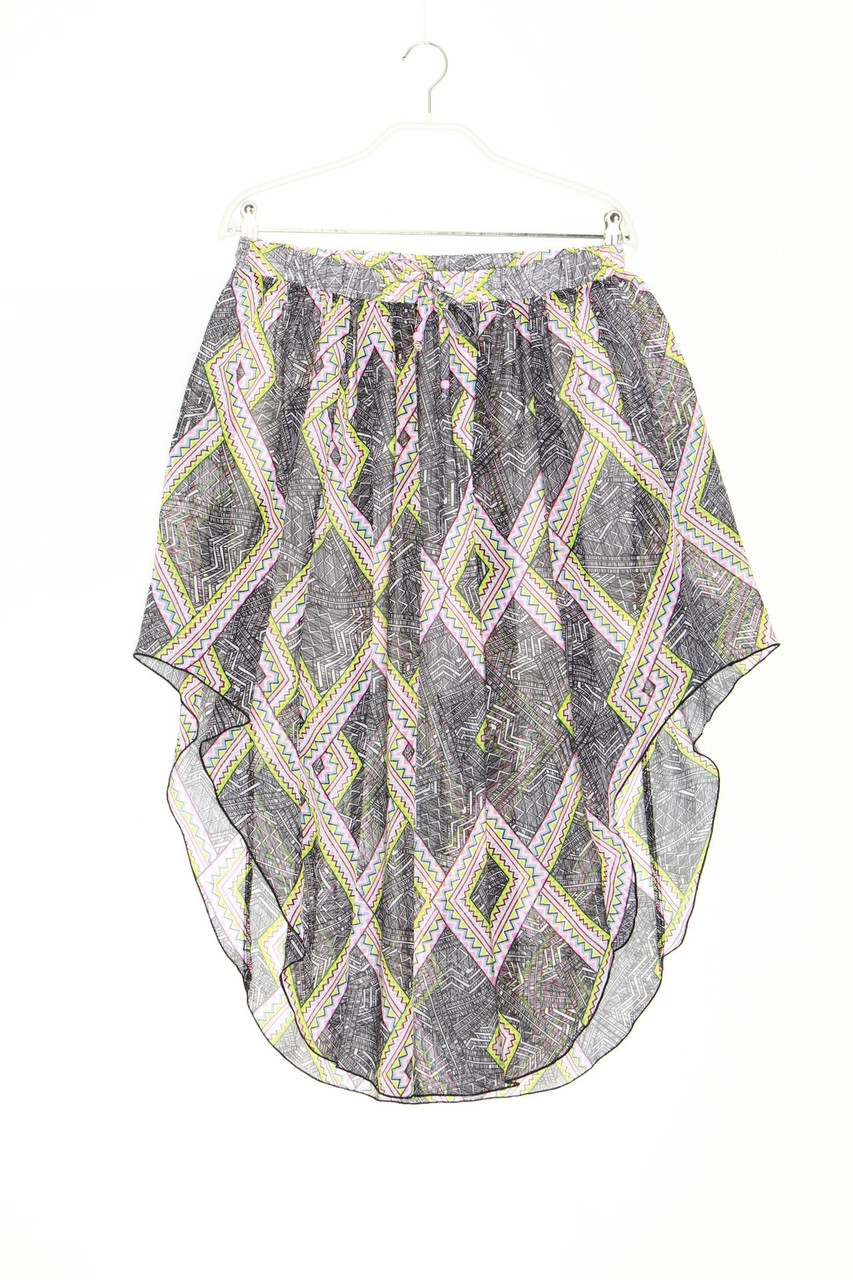 MANGO - Festival-Print-Rock mit Perlen - D 34-36