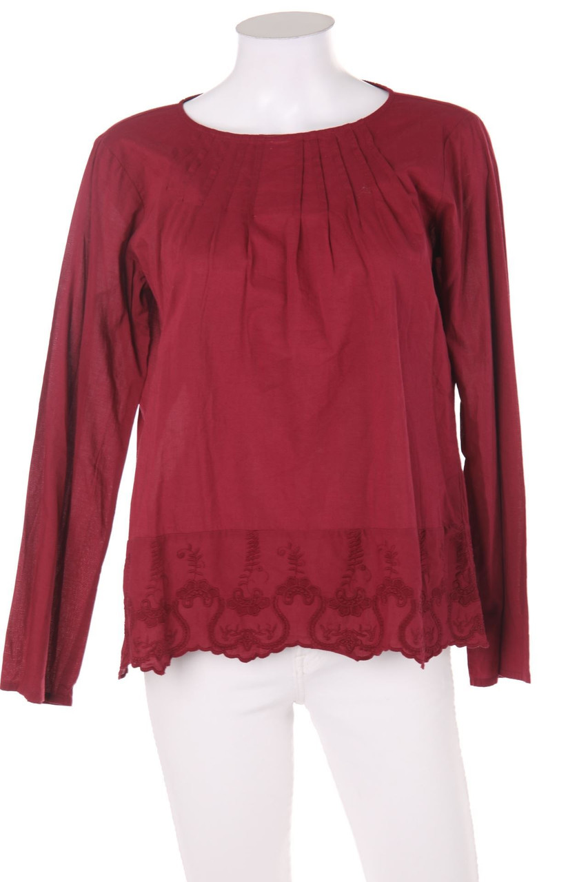 UNITED COLORS OF BENETTON - Cotton Blouse with Embroideries - S