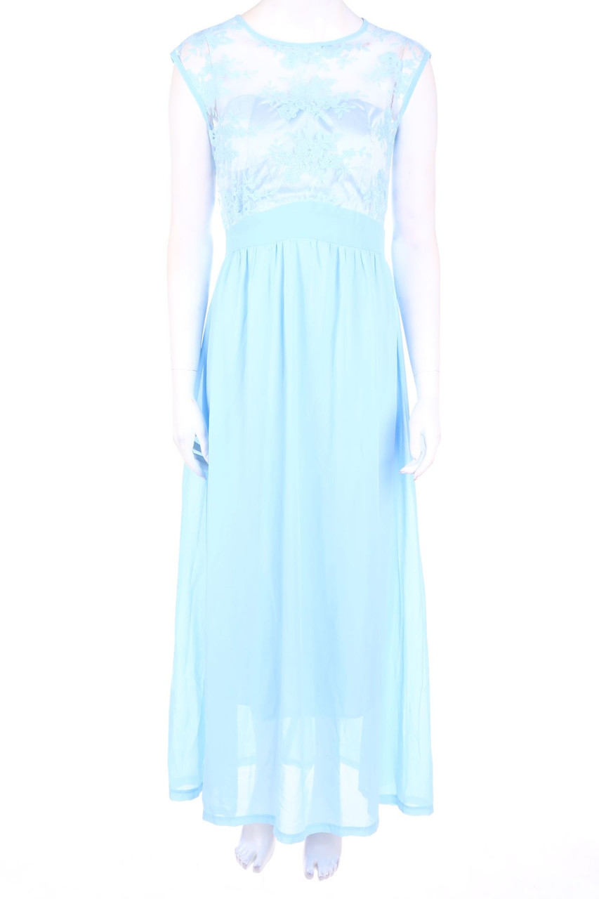 No Label - Maxi Dress with Lace - L