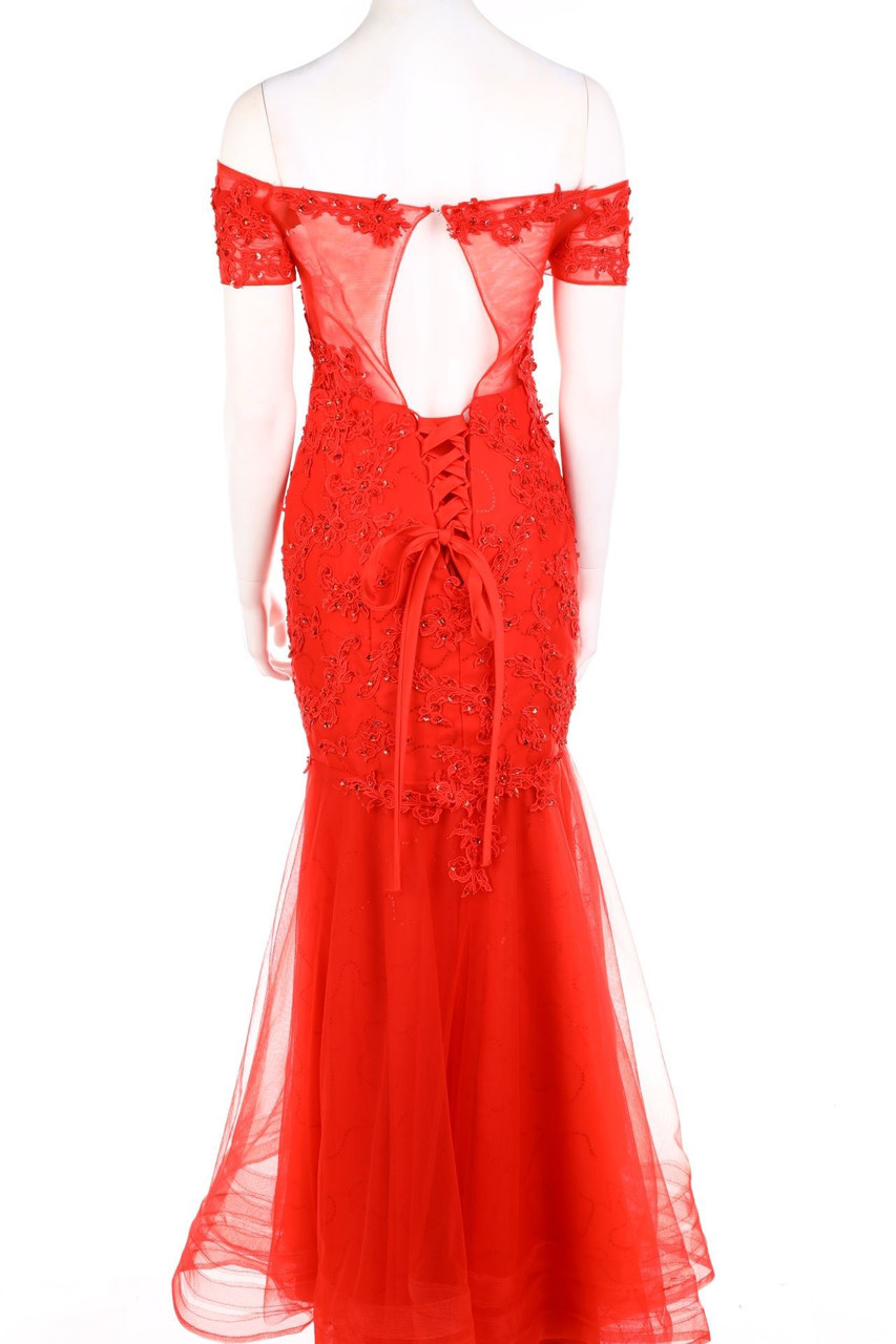 No Label - Maxi-Maxi Dress with Sequins - M