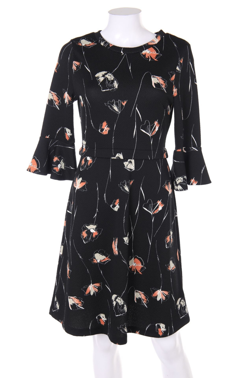 next - Kleid mit 3/4-Ärmel mit floralem Muster - D 34