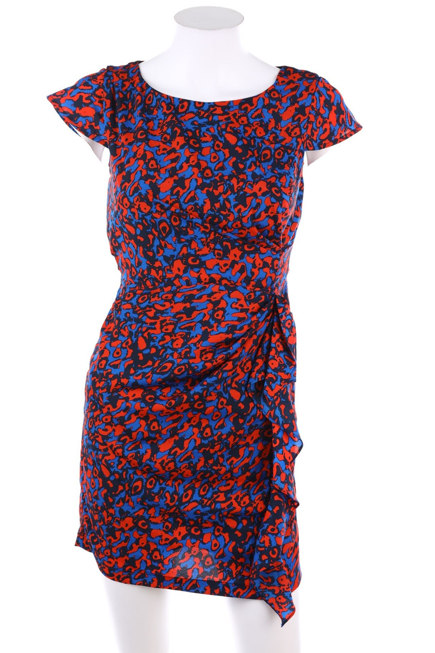 asos petite - Print-Party-Kleid mit Drapierung - D 32