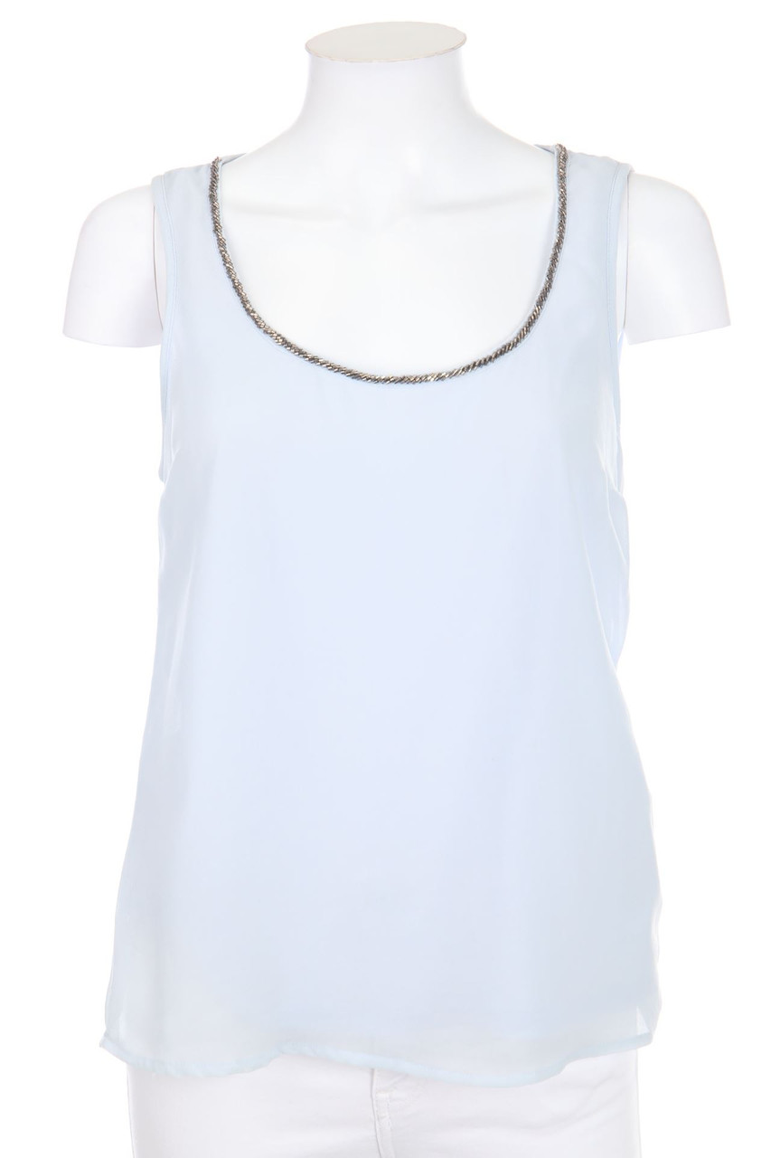 ONLY - Blusentop mit Schmuckstein-Applikation - D 38