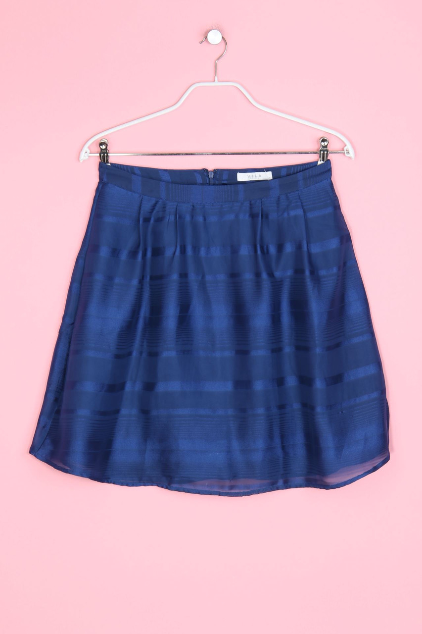 VILA - Rock in A-Linie mit Streifen - M