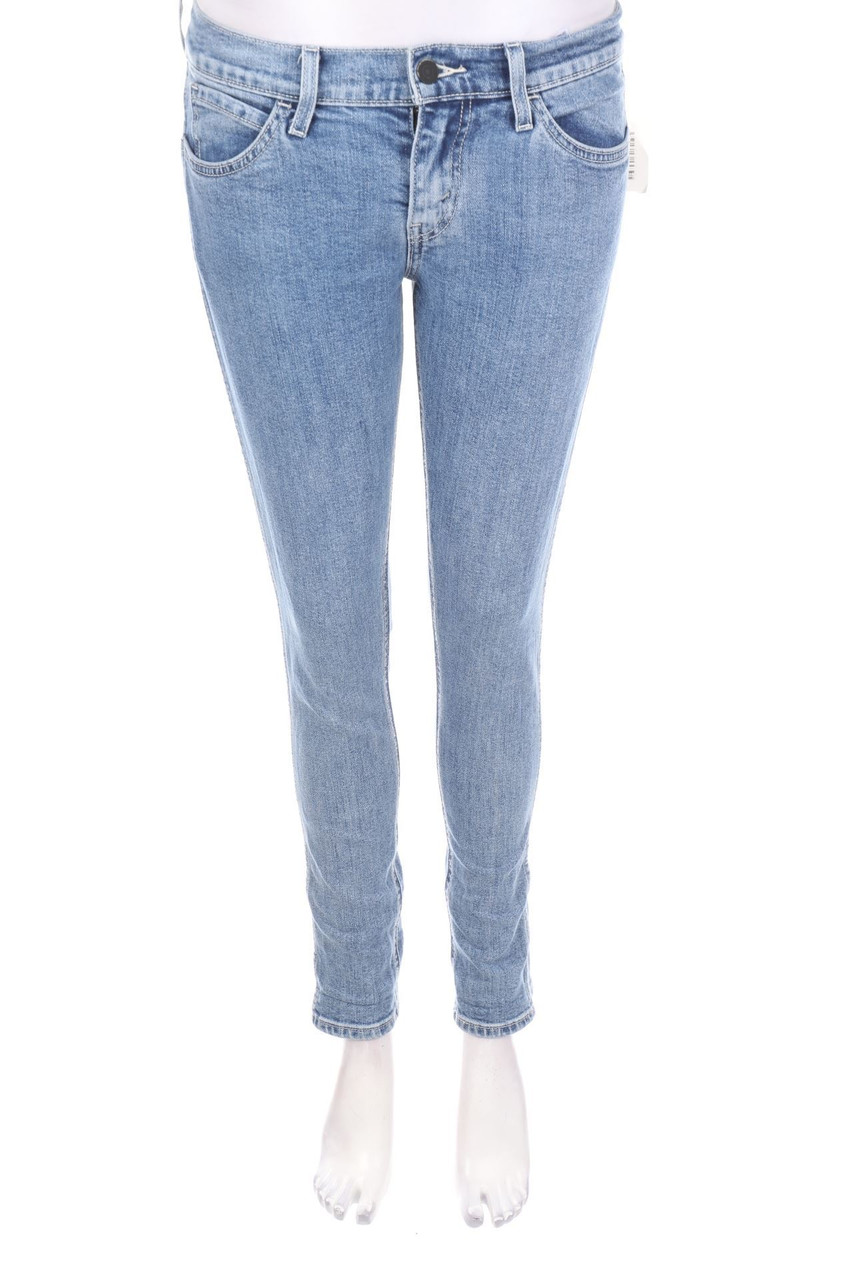 LEVI´S - Used Look Skinny-Jeans mit aufgesetzten Taschen - W29