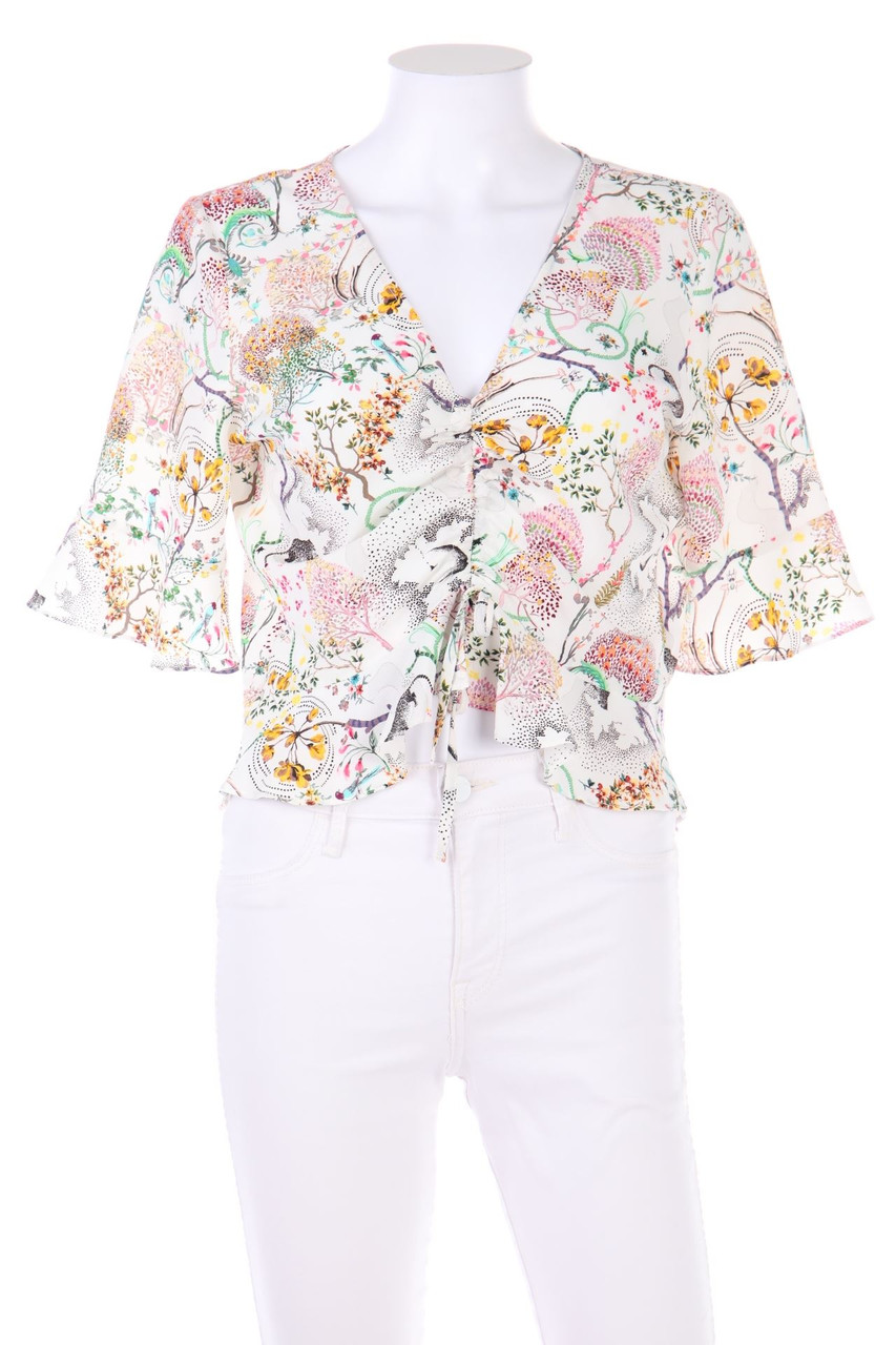 TOPSHOP - Blouse with Volants - D 36