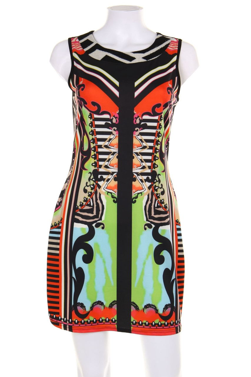 Best Connections - Stretch-Dress, Jersey with Print - D 36