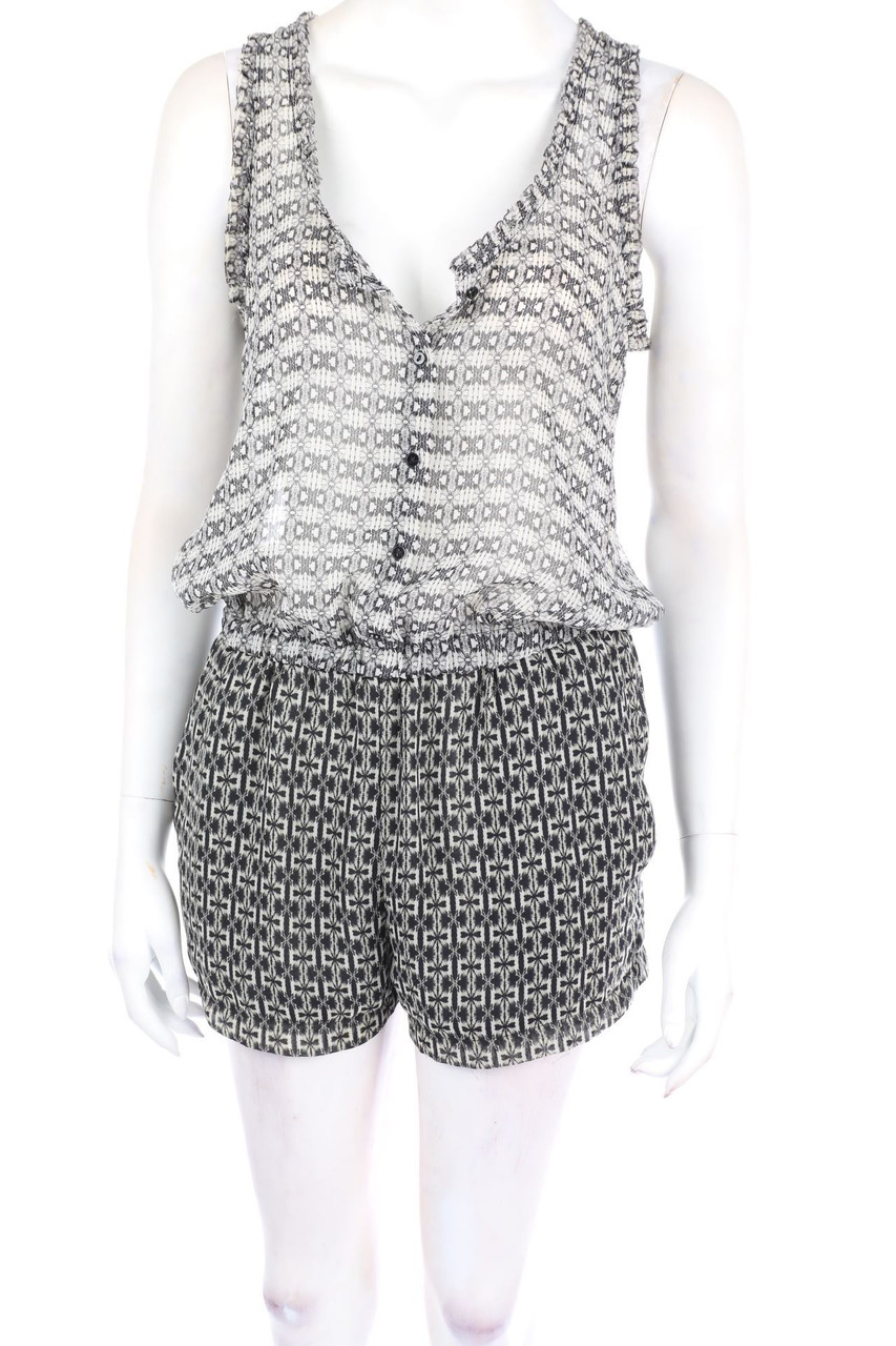 ZARA - Playsuit mit Print - XS