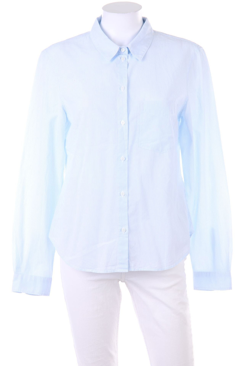 H&M LOGG - Streifen-Hemd-Bluse aus Baumwolle - D 36-38