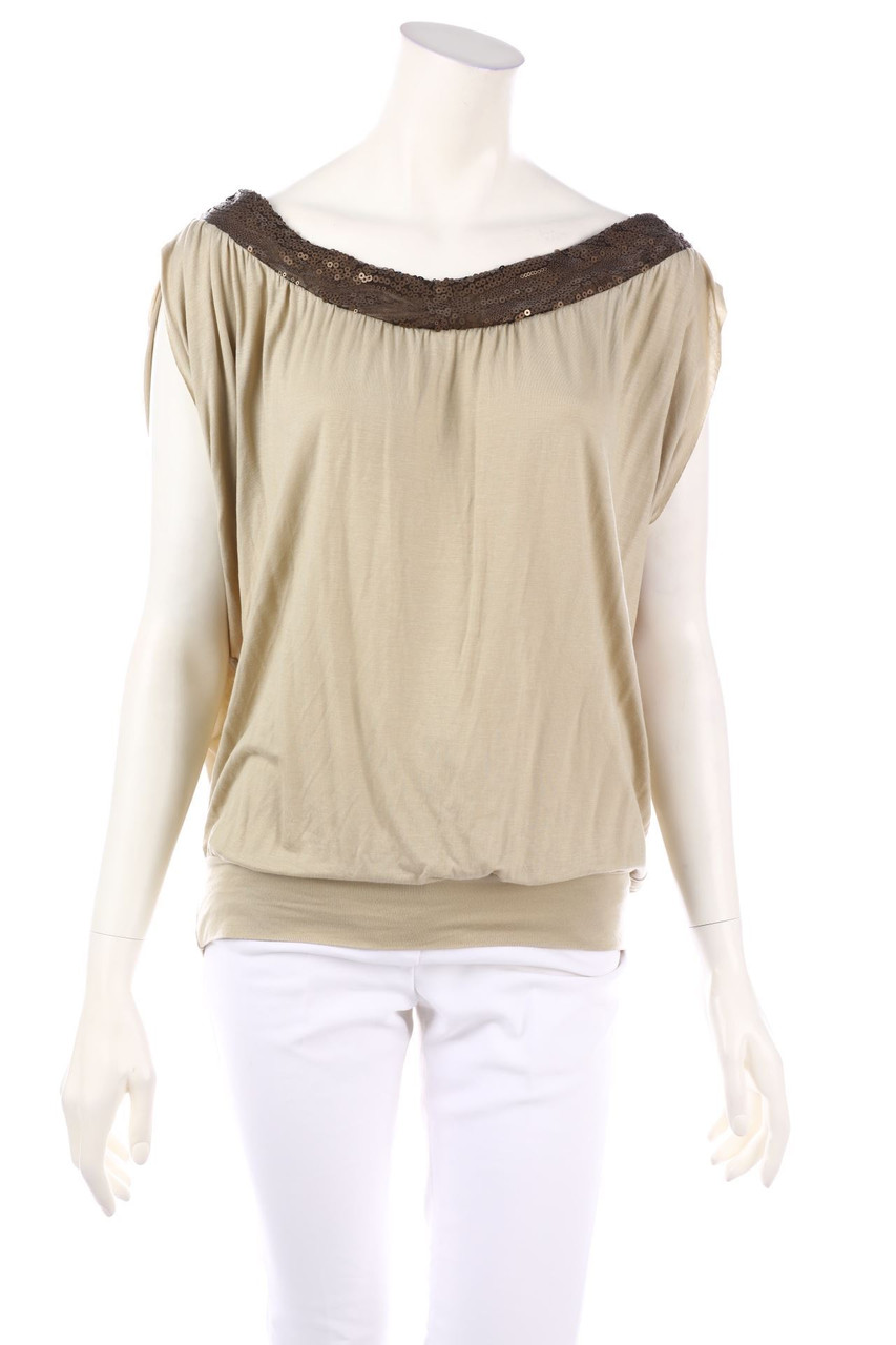 BLUMARINE - Oversize-Shirt mit Pailletten mit Cut-outs - M