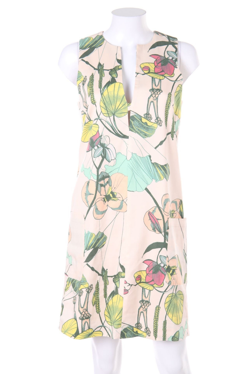 H&M CONSCIOUS - Kleid mit Blumen-Print - D 36