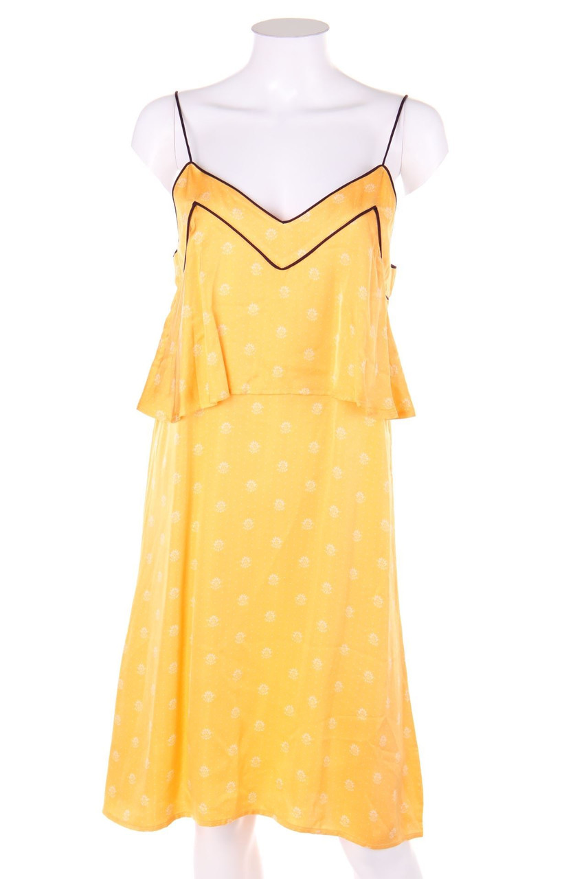 SECOND FEMALE COPENHAGEN - Dress, Layer Look with floral print - S