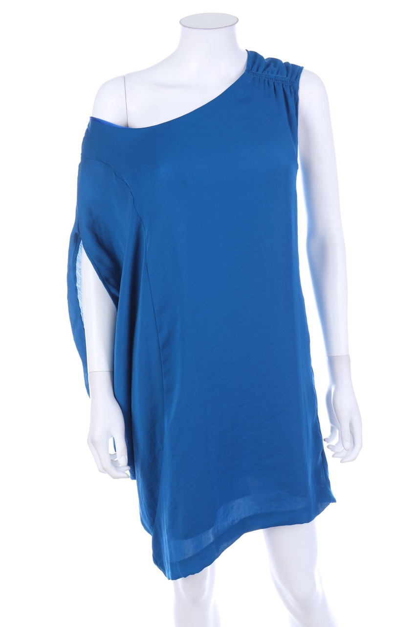 ZARA WOMAN - Party-Kleid mit asymmetrischem Schnitt - M